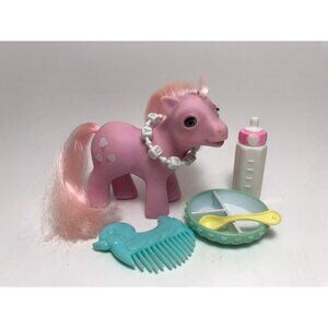 1980s My Little Pony BBE Beddy Bye Eye Pony Lickety Split MLP G1 Kids Toy